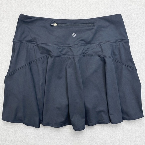 CRZ YOGA Pants - CRZ YOGA Women's UPF 50+ Sports Skirt True Navy Pleated Tennis Skort Size M 8/10